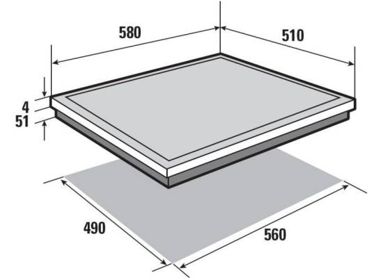 PRODUKT ARCHIWALNY | Płyta ceramiczna BRANDT BPV6420B