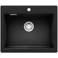 Zlew ceramiczny SONRA MAKARA 60 BLACK (70 czarny mat) (26600170)