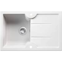 __WYSYŁKA 24H*__ | Zlew ceramiczny SONRA MERID 78 CRISTA WHITE (58 biały połysk) (26780258)