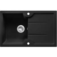 Zlew ceramiczny SONRA MERID 78 BLACK (70 czarny mat) (26780270)