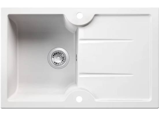 __WYSYŁKA 24H*__ | Zlew ceramiczny SONRA MERID 78 CRISTA WHITE (58 biały połysk) (26780258)