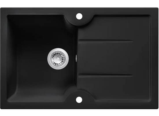 Zlew ceramiczny SONRA MERID 78 BLACK (70 czarny mat) (26780270)