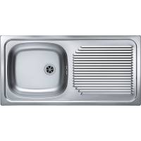 Zlew ALVEUS BASIC 60 SATYNA (1008843) *** zamów wycięcie otworów GRATIS ***