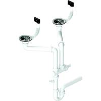 Syfon ALVEUS podwójny 2xSP 3,5"-PP-3,5"-PP (1130559)