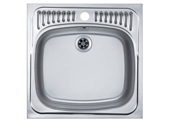 Zlew ALVEUS BASIC 130 SATYNA (1008825) *** zamów wycięcie otworów GRATIS ***