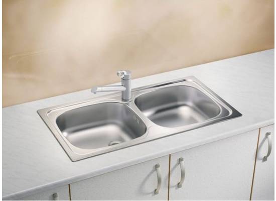 Zlew ALVEUS BASIC 70 SATYNA (1008846) *** zamów wycięcie otworów GRATIS ***