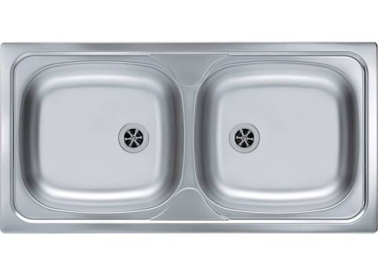 Zlew ALVEUS BASIC 70 SATYNA (1008846) *** zamów wycięcie otworów GRATIS ***