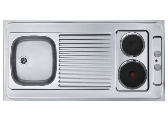 Blat minikuchni ALVEUS COMBI 120x60 SATYNA (1009155) *** zamów wycięcie otworów GRATIS ***