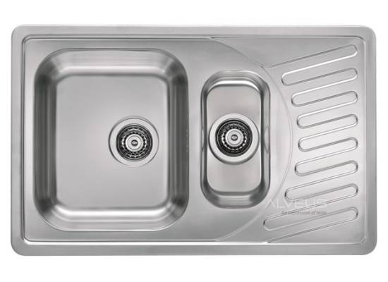 Zlew ALVEUS ELEGANT 110 SATYNA (1009247) *** zamów wycięcie otworów GRATIS ***