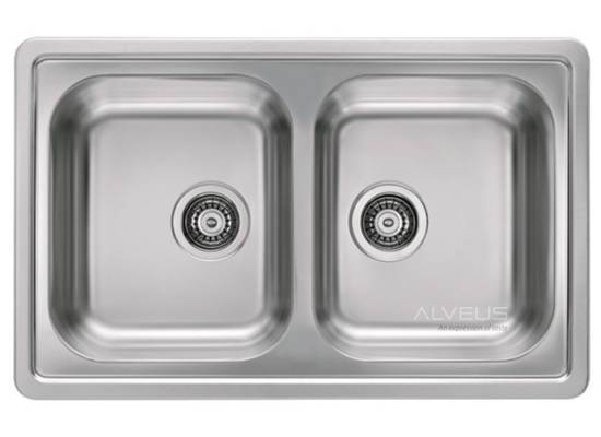 Zlew ALVEUS ELEGANT 40 SATYNA (1009383) *** zamów wycięcie otworów GRATIS ***