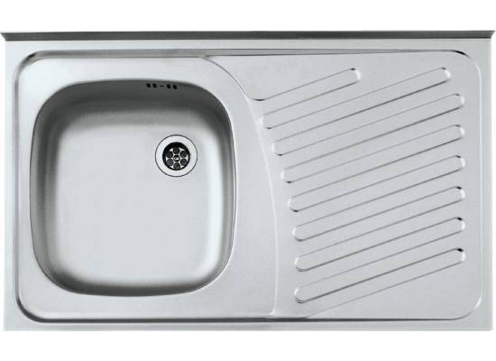 Zlew ALVEUS PRIMAL 30 (80x50) (komora LEWA) SATYNA (1009483)*** zamów wycięcie otworów GRATIS ***