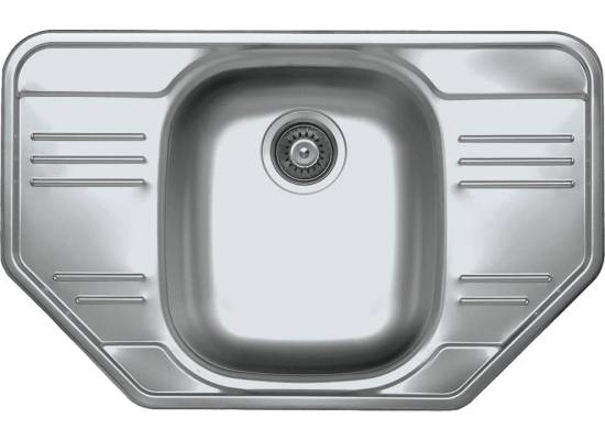 Zlew ALVEUS ALLUX 30 SATYNA (1039566)*** zamów wycięcie otworów GRATIS ***