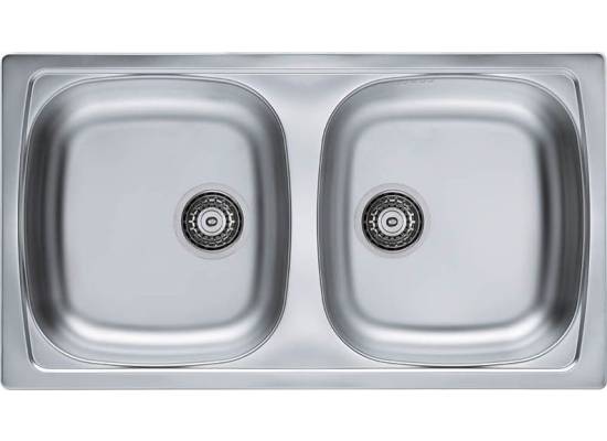 Zlew ALVEUS BASIC 160 SATYNA (1049232) *** zamów wycięcie otworów GRATIS ***