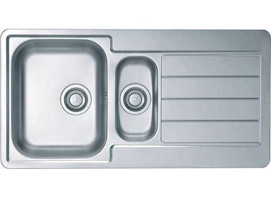 Zlew ALVEUS LINE STANDARD 10 SATYNA (1064281) *** zamów wycięcie otworów GRATIS ***