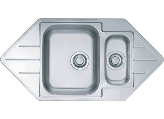 Zlew ALVEUS LINE STANDARD 40 SATYNA (1065674) *** zamów wycięcie otworów GRATIS ***