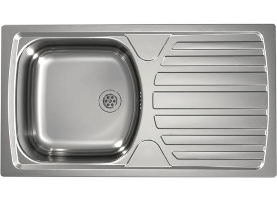 Zlew ALVEUS BASIC 170 SATYNA (1136534) *** zamów wycięcie otworów GRATIS ***
