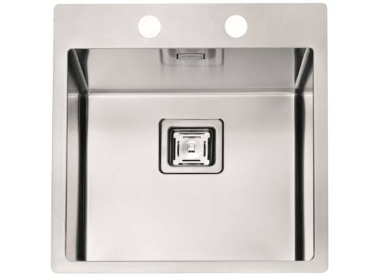 Zlew ALVEUS STYLUX 10 szczotkowana INOX (1084278)