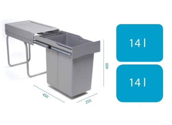Sortownik ALVEUS ALBIO 20 (2 x 16l) (1090335)