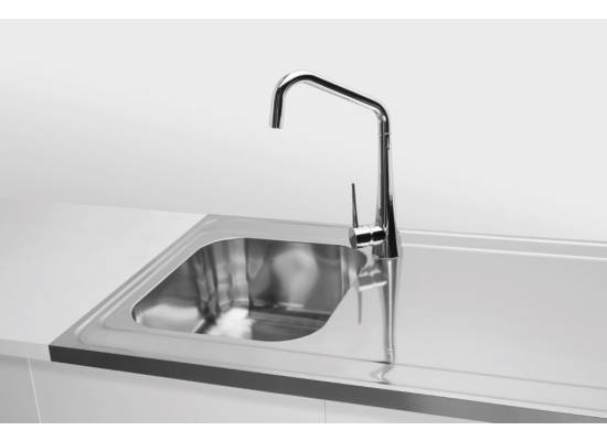 Zlew ALVEUS CLASSIC PRO 70 (100x60) SATYNA (1130471) *** zamów wycięcie otworów GRATIS ***