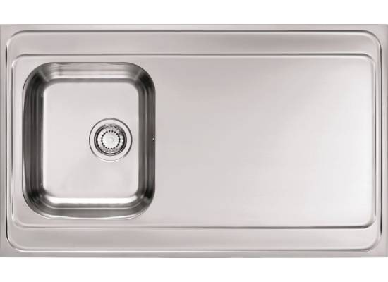 Zlew ALVEUS CLASSIC PRO 70 (100x60) SATYNA (1130471) *** zamów wycięcie otworów GRATIS ***