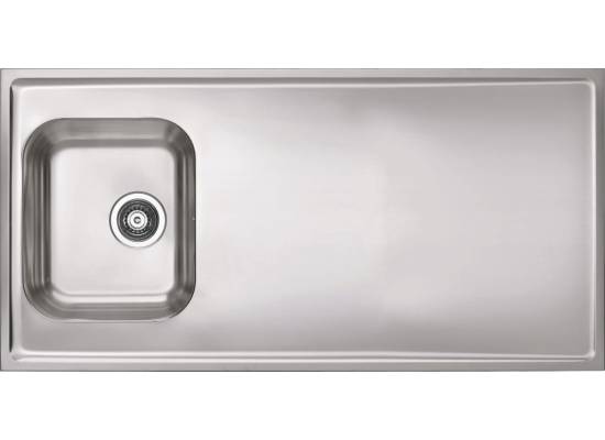 Zlew ALVEUS CLASSIC PRO 90 (120x60) SATYNA (1130473) *** zamów wycięcie otworów GRATIS ***