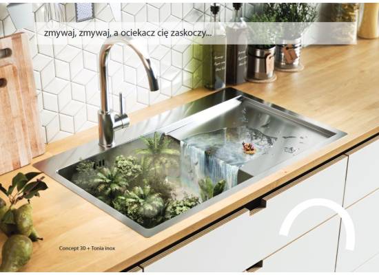 Zlew ALVEUS CONCEPT 30 SATYNA (1124384)