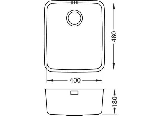 Komora ALVEUS LUN0 40 SATYNA (1129252)