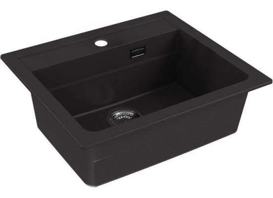 Zlew ALVEUS ATROX 30 czarny (1131996)*** zamów wycięcie otworów GRATIS ***