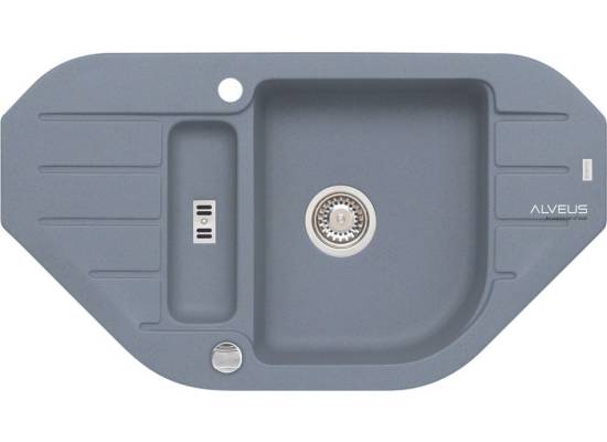 Zlew ALVEUS NIAGARA 60 steel (4126004)*** zamów wycięcie OTWORU na dozownik GRATIS ***