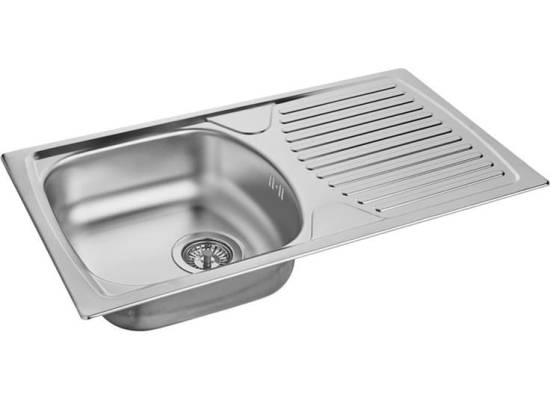 Zlew ALVEUS BASIC 170 SATYNA (1136539) *** zamów wycięcie otworów GRATIS ***