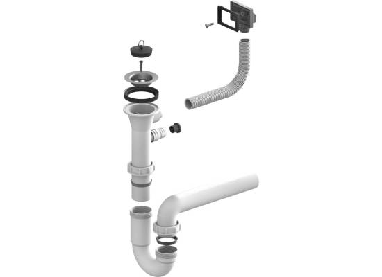Zlew ALVEUS BASIC 170 LEN (1136536) *** zamów wycięcie otworów GRATIS ***