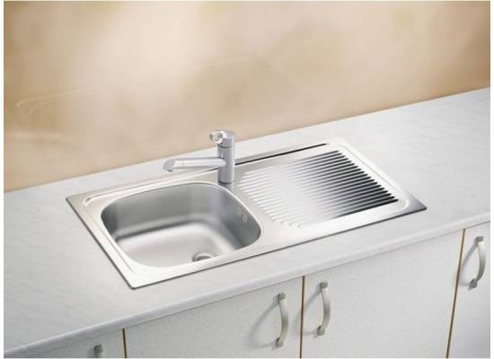 Zlew ALVEUS BASIC 60 LEN (1009181) *** zamów wycięcie otworów GRATIS ***