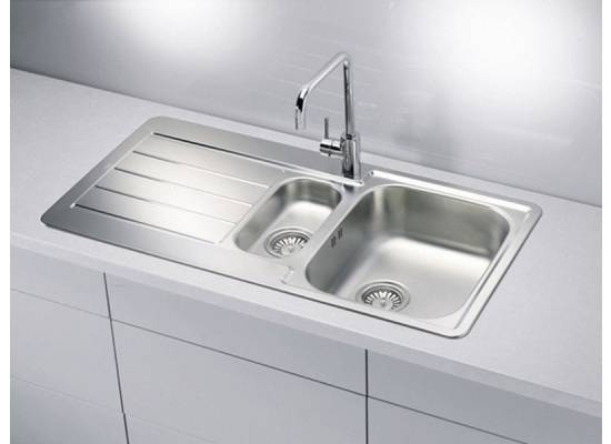 Zlew ALVEUS LINE START 10 SATYNA (1082440) *** zamów wycięcie otworów GRATIS ***