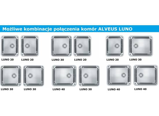 Komora ALVEUS LUN0 30 SATYNA (1129251)