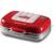 __WYSYŁKA 24H*__ | Opiekacz 3w1 ARIETE 1972/00 sandwich & cookies maker (kolor CZERWONY)