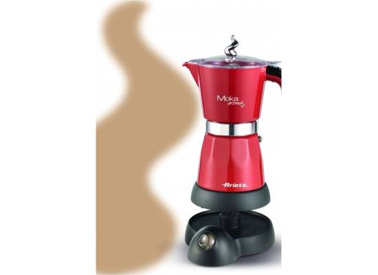 __WYSYŁKA 24H*__ | Kawiarka ARIETE 1368/06 Mokina Grande czerwony