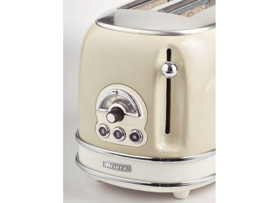 Toster na 2 kromki ARIETE 155/03 Vintage (kolor BEŻOWY)