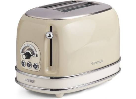 Toster na 2 kromki ARIETE 155/03 Vintage (kolor BEŻOWY)