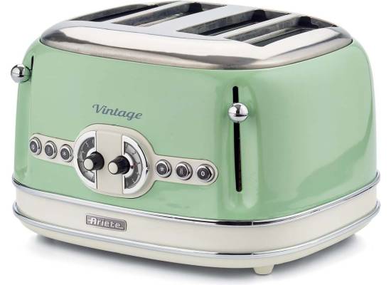 __WYSYŁKA 24H*__ | Toster na 4 kromki ARIETE 156/04 Vintage (kolor ZIELONY)