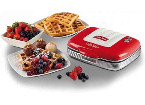 __WYSYŁKA 24H*__ | Gofrownica ARIETE 1973/00 waffle maker (kolor CZERWONY)