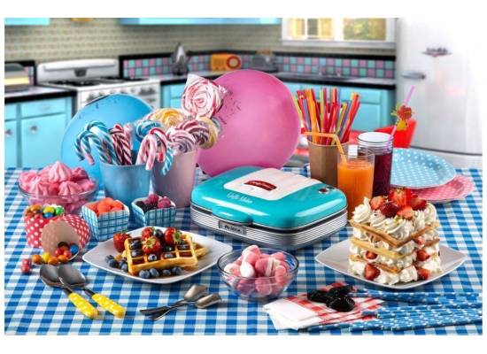 __WYSYŁKA 24H*__ | Gofrownica ARIETE 1973/01 waffle maker (kolor NIEBIESKI)