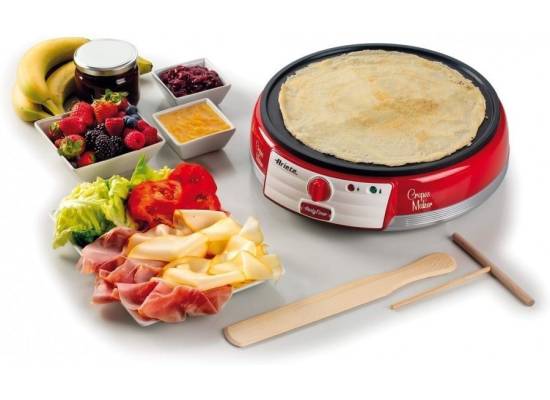__WYSYŁKA 24H*__ | Naleśnikarka elektryczna ARIETE 202/00 crepes maker (kolor CZERWONY)