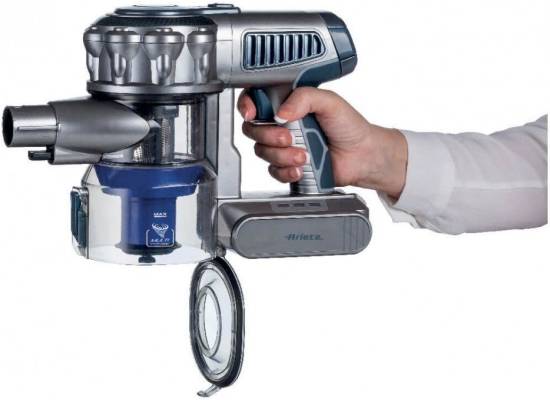Odkurzacz pionowy bezprzewodowy 2w1 ARIETE 2723/00 digital lithium arancio