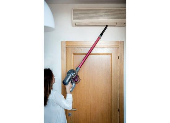 Odkurzacz pionowy bezprzewodowy 2w1 ARIETE 2758/00 digital lithium rosa
