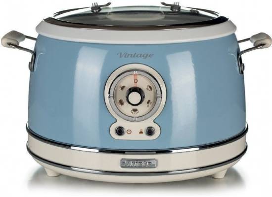 __WYSYŁKA 24H*__ | Wolnowar ARIETE 2904/05 Vintage rice cooker (kolor NIEBIESKI)