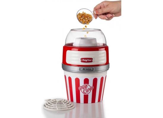 Urządzenie do popcornu ARIETE 2957/00 popcorn popper XL (kolor CZERWONY)