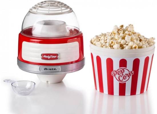 Urządzenie do popcornu ARIETE 2957/00 popcorn popper XL (kolor CZERWONY)