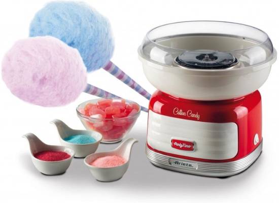 __WYSYŁKA 24H*__ | Urządzenie do waty cukrowej ARIETE 2973/00 cotton candy (kolor CZERWONY)
