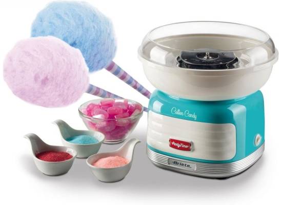 __WYSYŁKA 24H*__ | Urządzenie do waty cukrowej ARIETE 2973/01 cotton candy (kolor NIEBIESKI)