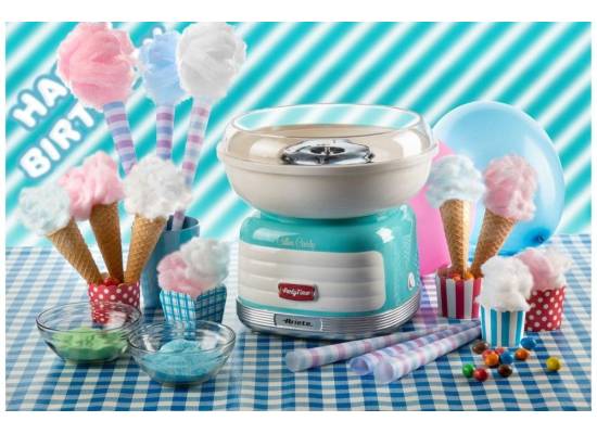 __WYSYŁKA 24H*__ | Urządzenie do waty cukrowej ARIETE 2973/01 cotton candy (kolor NIEBIESKI)